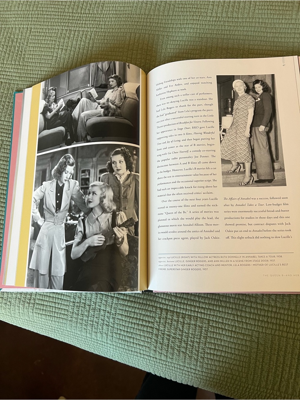 Lucille Ball Treasures: Featuring Memorabilia and Photos by Cindy De La Hoz - Picture 6 of 7